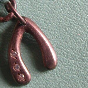 Elegant Wishbone Pendant Necklace